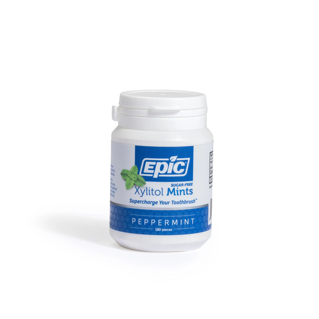 Epic Xylitol Peppermint Mints (180 Pieces)